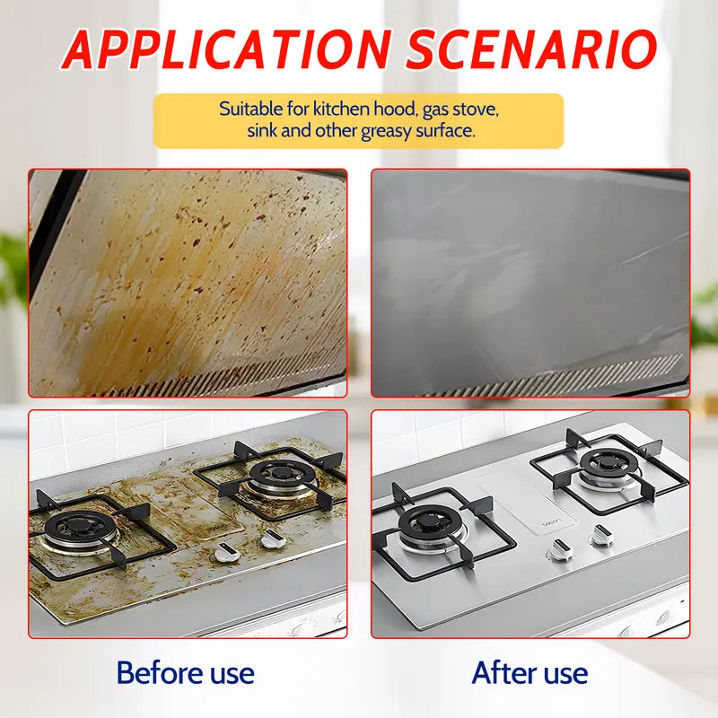 Kitchen Cleaner Hood Cleaner Kitchen Degreaser Remove Limescale and Grease Multi-Purpose Cleaning Spray Household
