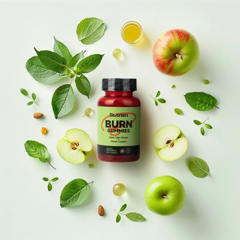 SUSNEN Apple Cider Vinegar Gummies Natural Supplement