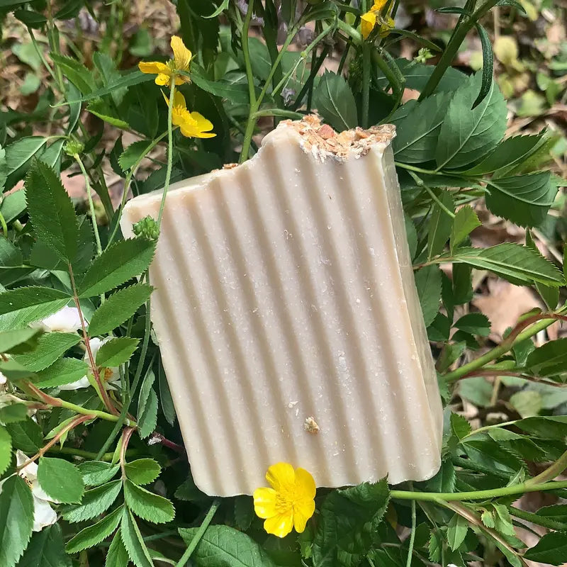Natural Oatmeal and Honey Soap Hydrating Body Care Body Wash Moisturize Nourishing Cleanser Gentle Comfort