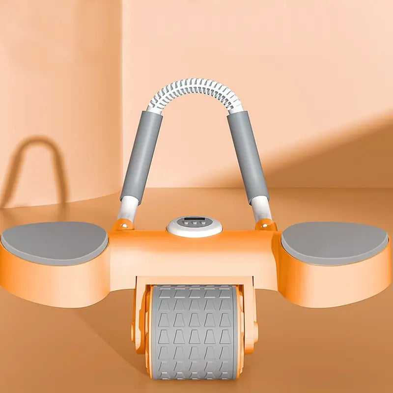 Automatic Rebound Ab Abdominal Exercise Roller Wheel - Core Strength Trainer, Ab Workout Equipment, Dual Wheel Design, Fitness Home Gym Exercise Tool for Abs, Core