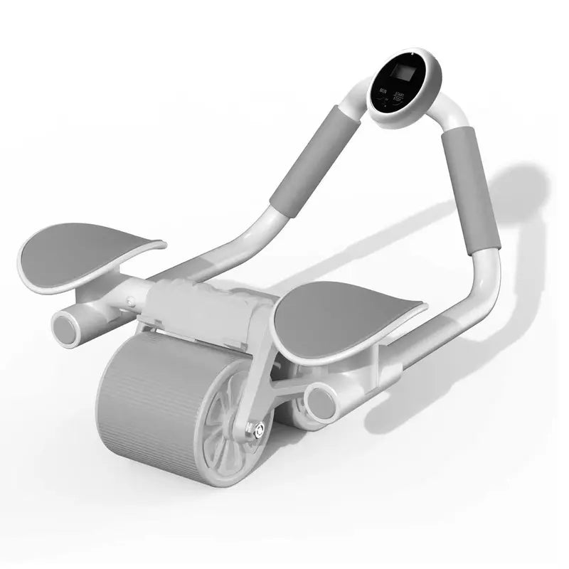 Automatic Rebound Ab Abdominal Exercise Roller Wheel - Core Strength Trainer, Ab Workout Equipment, Dual Wheel Design, Fitness Home Gym Exercise Tool for Abs, Core