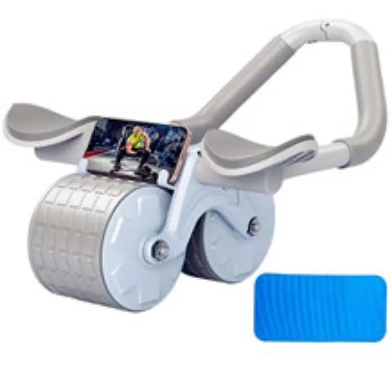 Automatic Rebound Ab Abdominal Exercise Roller Wheel - Core Strength Trainer, Ab Workout Equipment, Dual Wheel Design, Fitness Home Gym Exercise Tool for Abs, Core