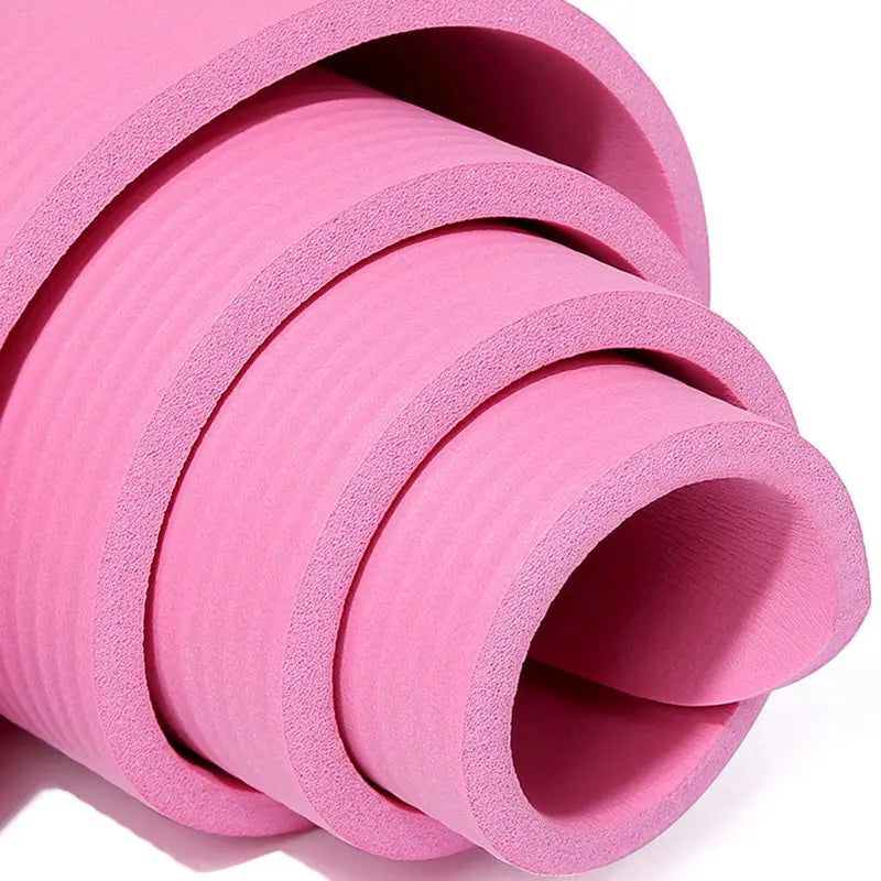 Yoga Mat (1 Piece), Non-Slip Fitness Yoga Mat, Fitness Exercise Mat, Solid Color Pilates Mat, Fitness Equipment for Home Gym, Yogachallenge, Mother'S Day Gift