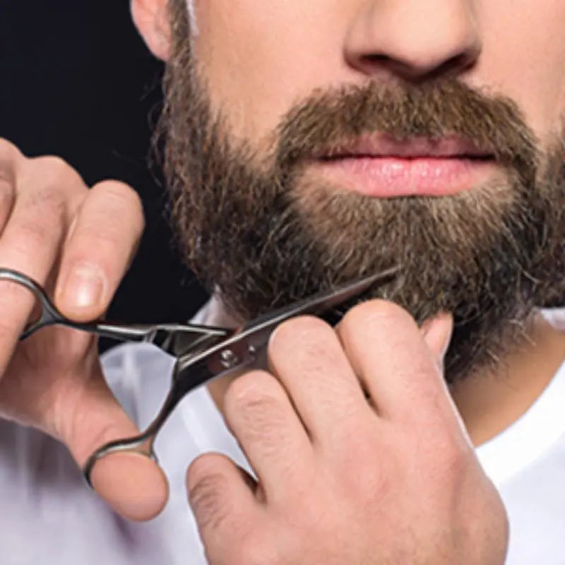 Comfort Beard Care Kit, 6 Counts/Set Beard Styling & Hair Care Product for Men, Including Beard Oil Beard Shaving Brush Beard Comb Beard Shaping Tool