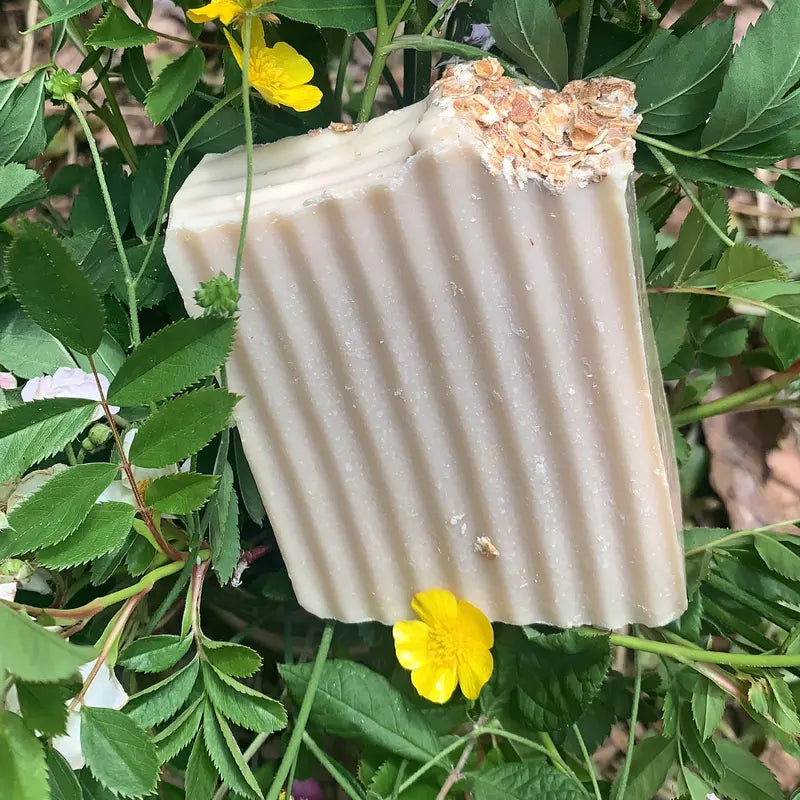 Natural Oatmeal and Honey Soap Hydrating Body Care Body Wash Moisturize Nourishing Cleanser Gentle Comfort