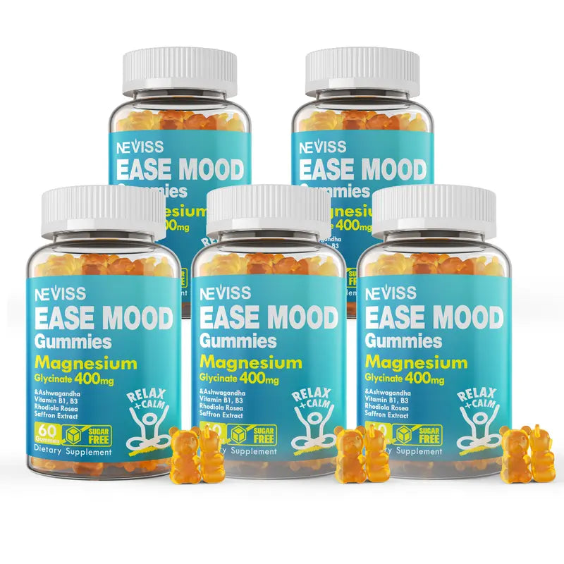 Sugar Free Magnesium, Vegetarian, Malate, Citrate for Muscles, Nerves, Energy,Quaility Sleep,