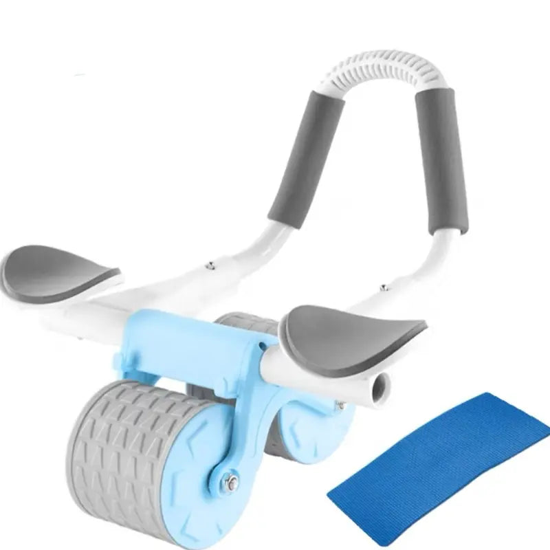 Automatic Rebound Ab Abdominal Exercise Roller Wheel - Core Strength Trainer, Ab Workout Equipment, Dual Wheel Design, Fitness Home Gym Exercise Tool for Abs, Core