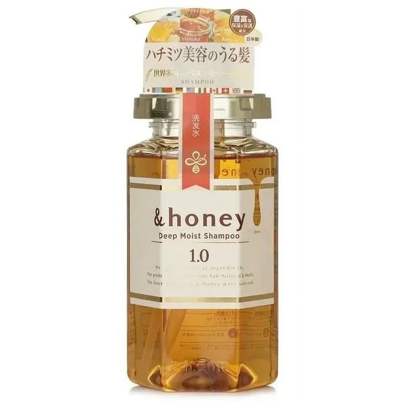 &Honey Shampoo and Conditioner Set Haircare Moisture Cleanser Repair Flower Moisturizing