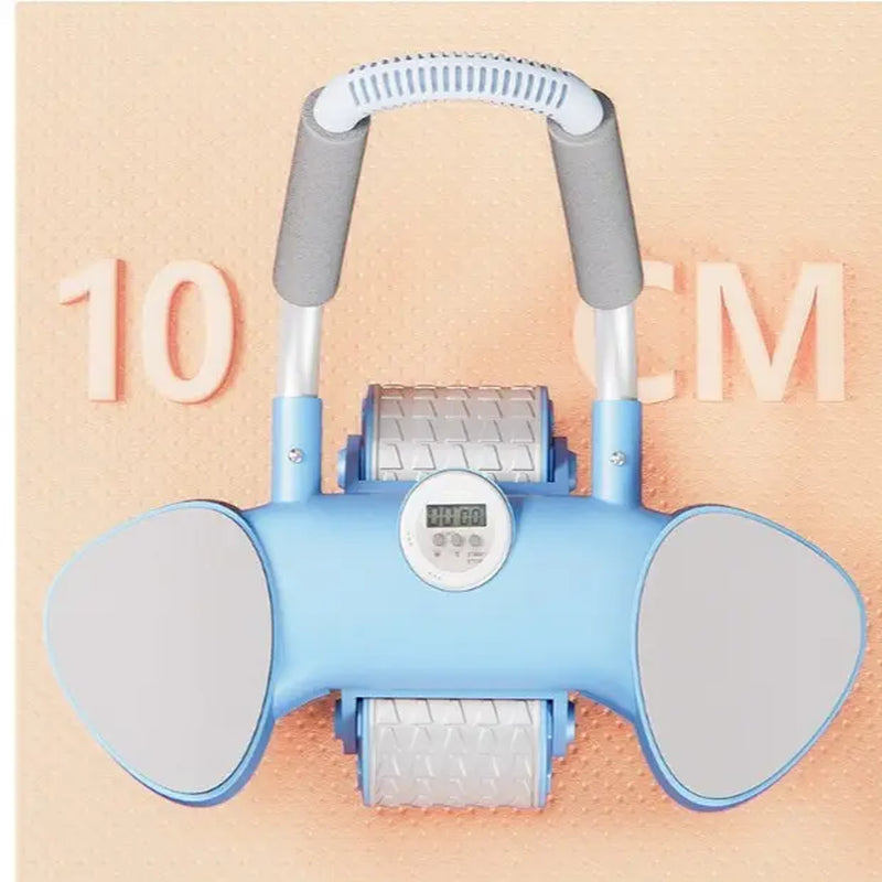Automatic Rebound Ab Abdominal Exercise Roller Wheel - Core Strength Trainer, Ab Workout Equipment, Dual Wheel Design, Fitness Home Gym Exercise Tool for Abs, Core