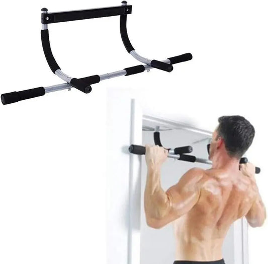 Wall Mounted Pull up Bar, 1 Piece Chin-Up Trainer, Home Workout Fitness Equipment, Abs Back Biceps and Shoulders Workout, Multifunctional Strength Training Equipment, Home Exercise for Men and Women, Home Gym, Gymtok