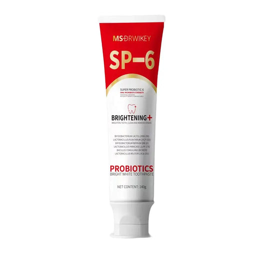 【+3$ Get 2 Pcs】Msdrwikey Super Probiotic-6 Toothpaste with 6 Probiotics Oalance Oral Microbiota Strength